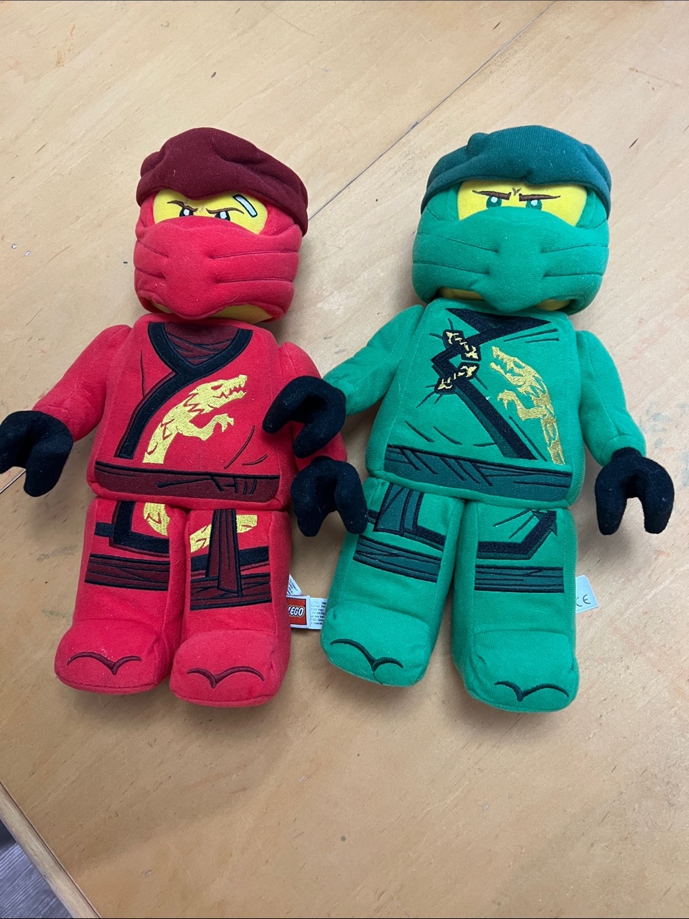 Ninjago Lego plush toys - Picture 1 of 1